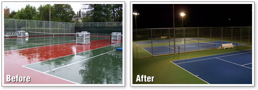 Tennis Before After